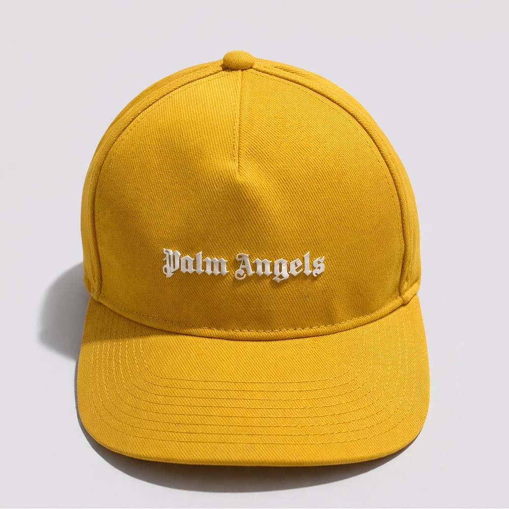 Palm Angels Mustard Yellow Baseball Cap
